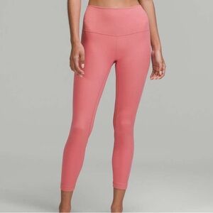 LULULEMON ALIGN DOUBLE LINED 25” LEGGING- size 4